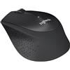 Logitech B330 SILENT PLUS Mouse Wireless, 2,4 GHz con Ricevitore USB Nano, Tracciamento Ottico 1000 DPI, Durata Batteria di 2 Anni, Compatibile con PC, Mac, Laptop, Chromebook - Nero
