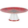 KASANOVA Présentoir à gâteaux 28 cm Arbre de Noël en Porcelaine