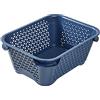 keeeper Mini Cestino, DIN A7, 16 x 12 x 7 cm, Mirko Eco Line, Eco-Blu