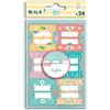 Toga Adesiva linguette, Carta, Multicolore, 10 x 17,5 x 0,1 cm