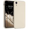 kwmobile Custodia Compatibile con Apple iPhone XR Cover - Back Case per Smartphone in Silicone TPU - Protezione Gommata - moon glow