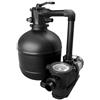 BLUE BAY Impianto Filtrante a Sabbia DUKE 51100 Portata Max 22000 lt/h - Pompa da 1,5 HP / 1100 Watt con prefiltro inclusa