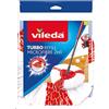 Vileda, Set Vileda Turbo 2 in 1 EasyWring & Clean, fiocchi di ricambio, 6 pezzi