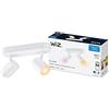 WiZ Faretto Smart Imageo WiFi, Luce Bianca o Colorata Dimmerabile, 2x5W, 2 Punti Luce, Bianco, Tecnologia SpaceSense, Controllo Vocale (Alexa, Apple HomeKit, Google Home)
