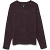 VERO MODA Vmdoffy LS O-Neck Blouse Noos, Camicia Donna, Rosso (Winetasting Detail: Melange), 42 (Taglia Produttore: Small)