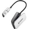 Varta Book Light (incl. 2x CR2032 Celle a bottone, con impugnatura clip e collo flessibile) argento/nero, luce
