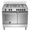 La Germania Bertazzoni La Germania Americana AMN9P5EXV cucina Elettrico Gas Acciaio inossidabile A