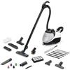 KARCHER Kärcher SV 7 Pulitore a vapore cilindrico 0,5 L 2200 W Nero, Grigio, Bianco