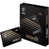 MSI SSD-Solid State Disk 240GB SATA3 2.5" MSI S78-440N070-P83 SPATIUM S270 Read:500MB/s-Write:400MB/s