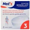 Farmac-Zabban Meds Bendelast Benda a rete tubolare che fissa la medicazione Calibro 3 50 mt