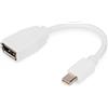 Digitus DB-340405-001-W cavo DisplayPort 0,15 m Mini DB-340405-001-W