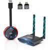 MpioLife HDMI Wireless, Trasmettitore e Ricevitore Wireless HDMI 5G, (N0f)