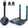 MpioLife HDMI Wireless, Trasmettitore e Ricevitore Wireless HDMI 5G 4K, Ricevitore (z2R)