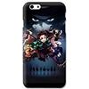 Cokitec Coque pour iphone 6 / 6s Manga Demon Slayer Noir (M8B)