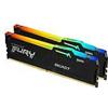 KINGSTON FURY BEAST RGB 32GB DDR5, 4800 MHZ, CL38,