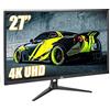 YEYIAN ODRAZ 27" PC Gaming Frameless 4K UHD HDR Monitor 3840x2160 IPS Panel, 1 B
