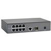LevelOne Switch 10 x FE FGP-1000 1xGE 1xGSFP 65W