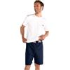 Fila Pigiama Uomo Cotone 100%, Set Maglietta e Pantaloni Corti Uomo, Morbido e Confortevole, Bianco, Blu, Taglie M