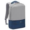 Riva case Zaino notebook Rivacase 15.6 Grigio e Blu Scuro [7562GREY]
