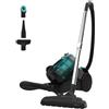 Cecotec Aspirapolvere a Slitta senza Sacchetto Conga Rockstar Multicyclonic Compact Plus, 800 W, Multiciclonico, Capacità 2.5 l, Filtro ad Ottima Efficienza, Tubo Telescopico in Metallo