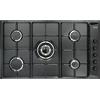 De'Longhi De Longhi NL 59 DD - Piano cottura a gas 5 fuochi da 90 cm colore Nero