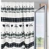 Tex family Tenda tendaggio confezionata Made in Italy cm. 150x280 per Tutti i Tipi di Bastone e binari Tirolese Coassolo Grigio