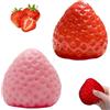 fufupaw 2 pezzi Taba Squishy, Squishy XXL, Taba Squishy XXL, Fufu Squishy, Taba Squishy, Set di giocattoli da schiacciare, giocattolo antistress per bambini e adulti (rosa+rosso)