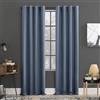 Sun Zero Soho - Coppia di tende oscuranti ad alta efficienza energetica, 137,2 x 213,4 cm, colore: Blu denim