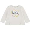Levi's Lvg Amichevole Anteriore Te 1ej232 Tshirt, Bianco Antico, 3 Anni Bimba