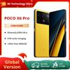 Xiaomi Versione globale POCO X6 Pro 5G MTK dimensione 8300-Ultra 67W Turbo Ricarica 64MP Tripla fotocamera - Black
