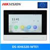 HIKVISION versione internazionale Monitor da interno DS-KH6320-WTE1 multilingue, POE 802.3af, app Hik-connect,WiFi, videocitofono -