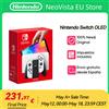 Nintendo Switch OLED Console di gioco 64GB bianco/blu rosso Set Touch Screen da 7 pollici e 3 - OLED Red Blue