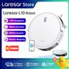 Laresar L10 Aspirapolvere Robot con LiDAR 6500Pa 150min Senza Fili Controllo APP Intelligente LDS Pulizia Pianificata di Pavimenti e Tappeti - Laresar L10