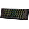 Redragon K630 Dragonborn Tastiera da gioco RGB cablata al 60% sostituibile a caldo, tastiera meccanica compatta a 61 tasti