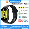 Xiaomi Redmi Watch 5 Smart Watch attivo Bluetooth 5.3 Frequenza cardiaca dell'ossigeno nel sangue - Redmi Watch 5 Active - Black
