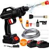 50Bar Cordless Pulitore Ad Alta Pressione Rondella Pistola Ad Acqua A Spruzzo Lavaggio Auto Macchina Per La Pulizia Dell'acqua A Pressione per Makita 21V Batteria