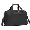 KONO Borsa bagaglio a mano KONO 40x20x2 5 per donna, borsa da viaggio per aereo, uomo e donna Weekender, - Black
