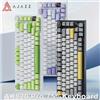 AJAZZ AK820PRO Tastiera meccanica wireless a tre modalità con configurazione al 75% Copritasto PBT a tre pin a colori con tasti completi RGB sostituibile a caldo - AS Red Switch