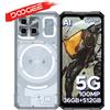 DOOGEE Prima mondiale DOOGEE Blade GT Ultra 5G Rugged Gaming Phone 6.72 7300 16GB + 512GB LED Light Effect - 16GB 512GB Silver