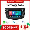 XONRICH Wireless Carplay Android 14 lettore Autoradio per RAV4 2006 2007 2008 2009 2010 2011 2012 AI Voice Autoradio Stereo Audio Video - 4Core 2GB 32GB