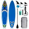 FunWater Sup Board tavola da surf gonfiabile Stand Up Paddle Board 335x84x15 cm completo gonfiabile - SUPFR02D 335*83*15CM