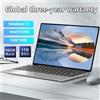 LAOVOVO 14.1 "Laptop Windows 11 Pro Ultra Slim Notebook Gamer Intel Pentium N3700 16GB 1024GB 1920*1080 Display Office Study Computer PC - 16GB - 128GB