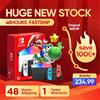 Nintendo Switch OLED videogioco bianco o Neon (64GB) display OLED da 7 pollici audio migliorato - OLED Neon