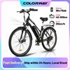 Other Bicicletta elettrica COLORWAY 28 ", EBike con batteria rimovibile 36V 15Ah, 7 velocità, City Bike - SILVER