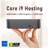 FUCHU Windows 11 Mini Computer portatile Mini PC Intel Core i9 8950HK 1000M Ethernet Gaming PC Desktop - 16GB RAM 128GB SSD