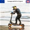 Kukirin G2 Max Scooter elettrico 48 v20.8ah 1000w Controller sedile Scooter elettrico fuoristrada - Black
