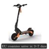 Kukirin G3 Scooter elettrico pieghevole per adulti ruote potenti 1200W 52 v18ah Scooter elettrico - Black