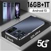 Samsung Originale S24 Ultra smartphone 7.0HD schermo 16G + 1T 7000Mah Android13 cellulare Dual Sim Face - purple 12GB 512GB