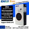 EASUN POWER 80A MPPT regolatore di carica solare 12V/24V/36V/48V caricabatteria 150VDC retroilluminazione LCD regolatore solare protezione da cortocircuito
