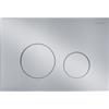 Oltens Lule placca di comando per WC cromo opaco 57102200